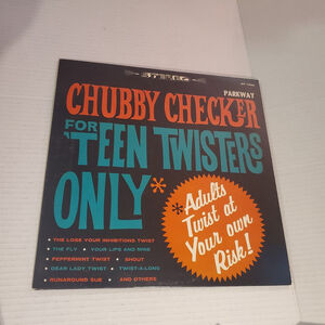 Chubby Checker - For Teen Twisters Only 1962 USA Mono Orig. Vinyl LP VG/VG